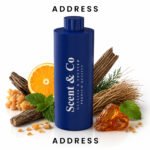 ADDRESS Aroma Oil Diffuser 500ML : Velvet Cedar, Citrus & Cedarwood Blend | Crafted in UK & Made in UAE, Scent & Co Breeze of Joy Aroma diffuser UAE for Homes, Offices, Hotel Lobbies & Shops in Dubai, Abu Dhabi & Sharjah