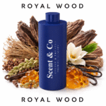 ROYAL WOOD Aroma Oil Diffuser 500ML, Best Oud Perfume, Fresh Woody Top Notes, Amberwood Heart, Earth & Agarwood Base, IFRA-Certified, Pet-Friendly Home Fragrance, Crafted in UK, Made in UAE