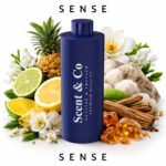 SENSE Aroma Oil Diffuser 500ML UK Crafted & UAE Made Fragrance with Bergamot, Nectarine, Jasmine, Freesia, Amber & Sandalwood Scent & Co Breeze of Joy for Homes, Offices, Hotels & Spas in Dubai & Abu Dhabi