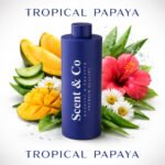 TROPICAL PAPAYA Aroma Oil Diffuser 500ML Long-Lasting Scent Marketing Solution for Hotels, Spas & Retail Spaces in UAE, Premium Essential Oil Diffuser with Continuous Fragrance IFRA Certified