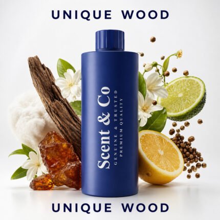 UNIQUE WOOD Aroma Oil Diffuser 500ML Long-Lasting Scent Marketing Essential for Home and Retail in UAE, Premium Oud Fragrance, Continuous Aroma Throw, Elegant & Silent Operation