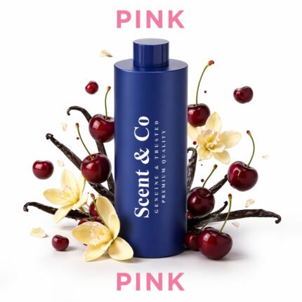 PINK Aroma Oil Diffuser 500ML Premium Scent Marketing Solution for Home & Hotels, featuring Long Lasting Vanilla & Red Cherry Fragrance Oils for a luxurious, welcoming ambiance in Dubai and across the UAE.