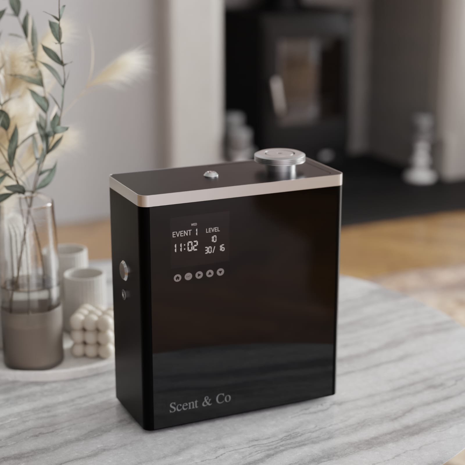 scent diffuser machine on a table