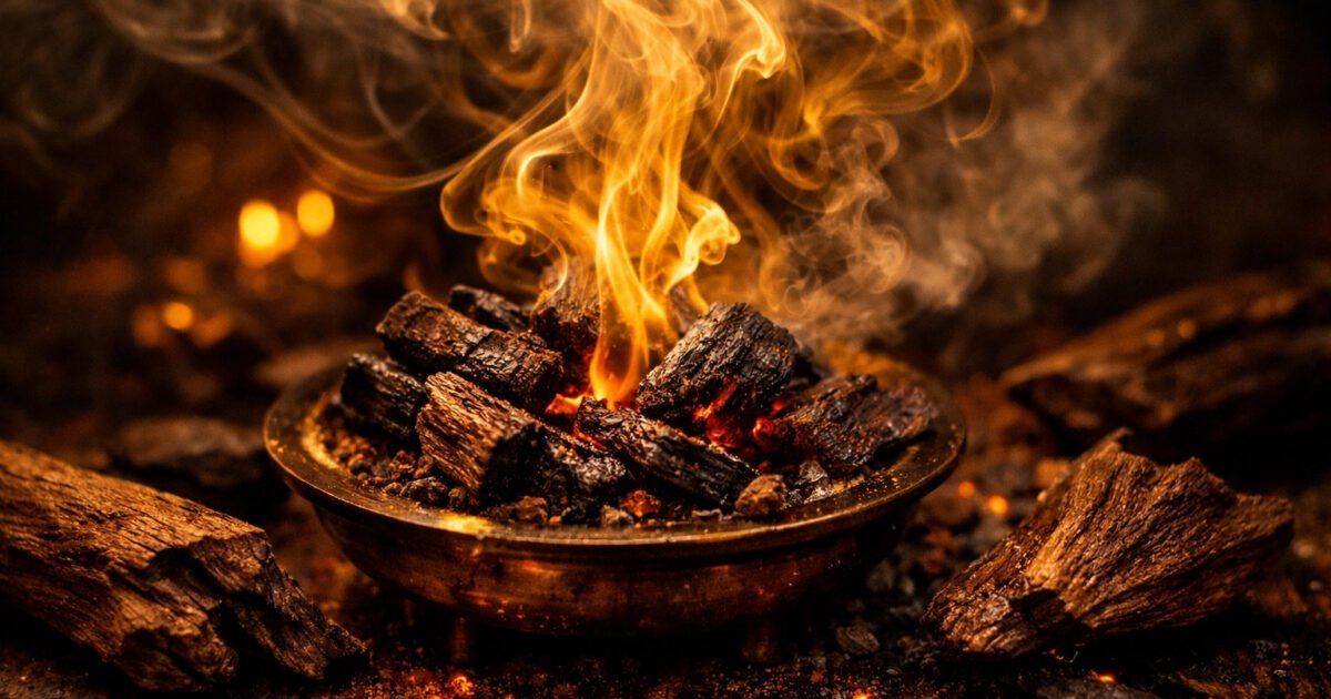 best oud perfume burning to give the nice smell